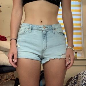 jean shorts